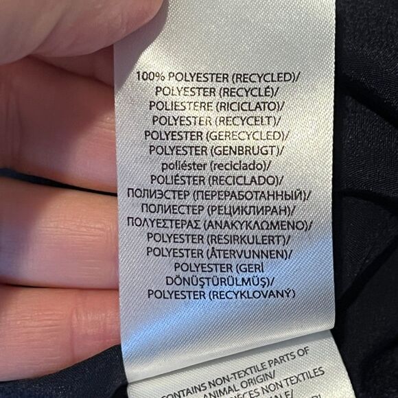 POLO Ralph Lauren One Sleeve Georgette Blouse Neck Tie NEW NWT $398 Size 2 - Picture 8 of 10